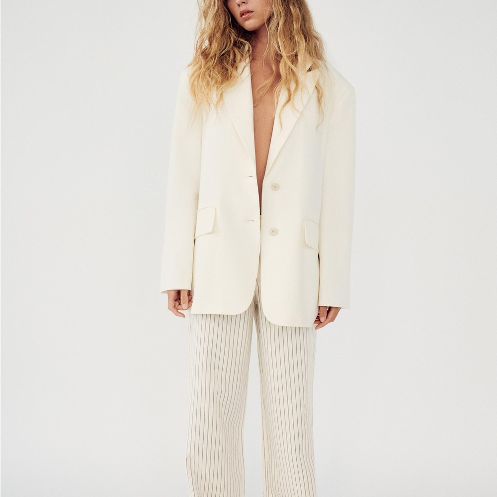 Zara Cream Blazer